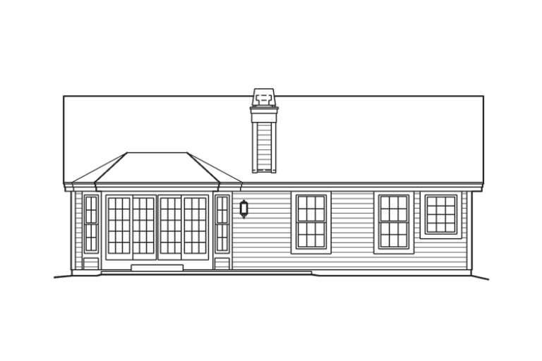 Country House Plan #5633-00162 Elevation Photo