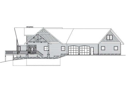 Mountain House Plan #039-00198 Elevation Photo