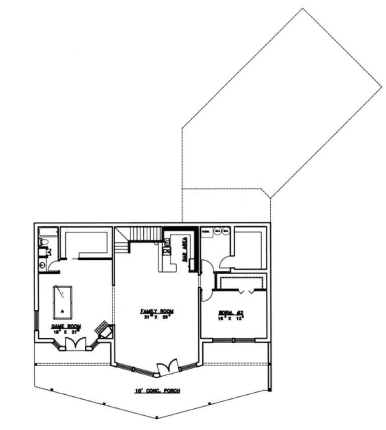 House Plan House Plan #1461 Drawing 1