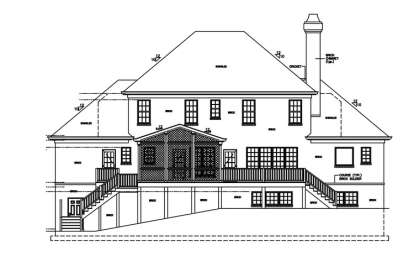 Georgian House Plan #6819-00001 Elevation Photo