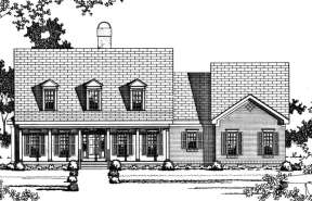 Southern House Plan #6819-00002 Elevation Photo