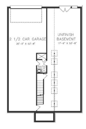 Floorplan 3 for House Plan #6819-00003