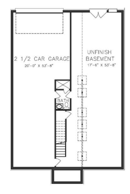 Floorplan 3 for House Plan #6819-00003