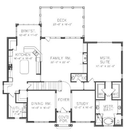House Plan House Plan #14614 Drawing 1