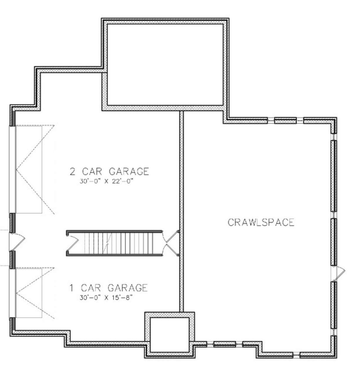 Basement for House Plan #6819-00005