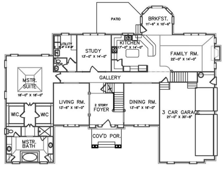 House Plan House Plan #14615 Drawing 1