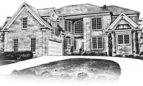 Exclusive House Plan #6819-00007 Elevation Photo