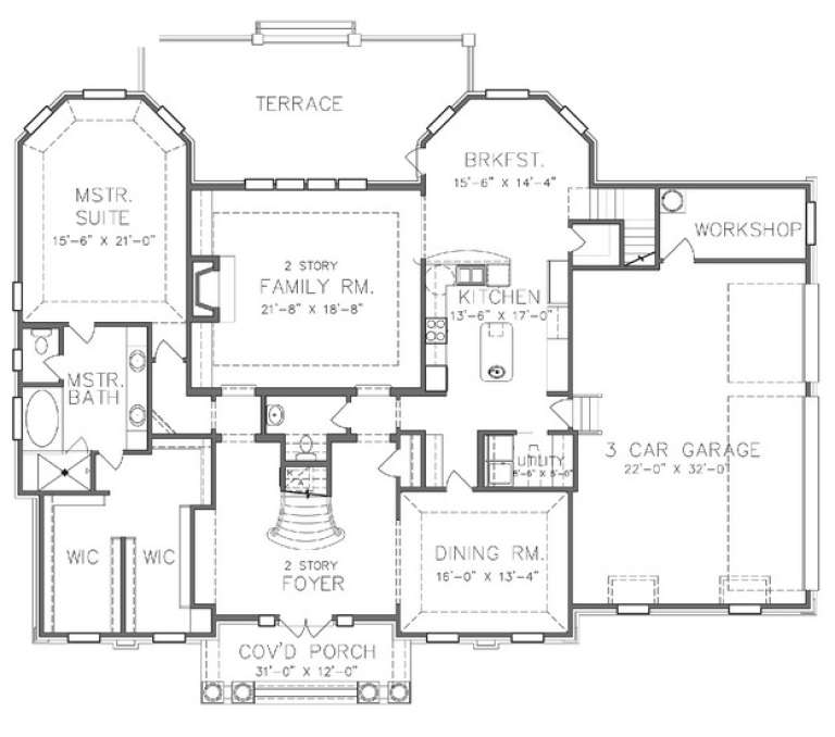 House Plan House Plan #14617 Drawing 1