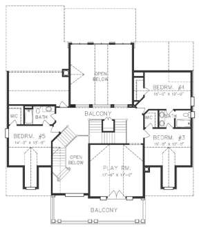 Floorplan 2 for House Plan #6819-00010