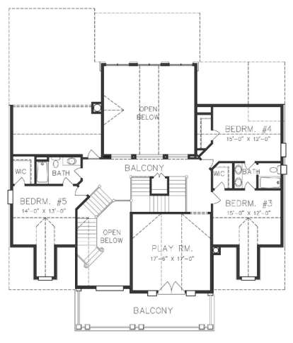 Floorplan 2 for House Plan #6819-00010