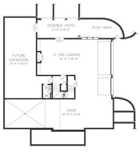 Floorplan 3 for House Plan #6819-00010