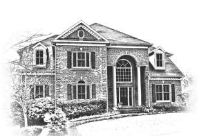 Colonial House Plan #6819-00012 Elevation Photo