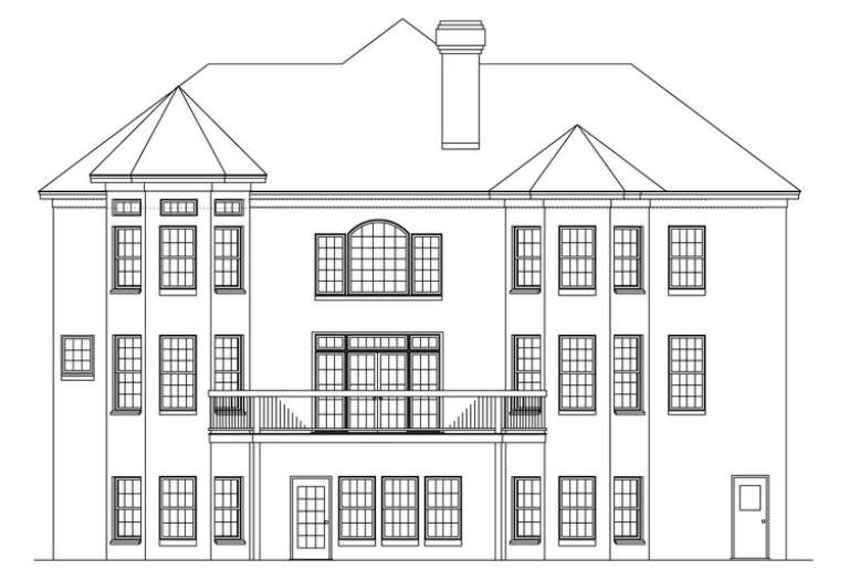 Colonial House Plan #6819-00012 Additional Photo