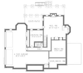 Optional Basement for House Plan #6819-00013