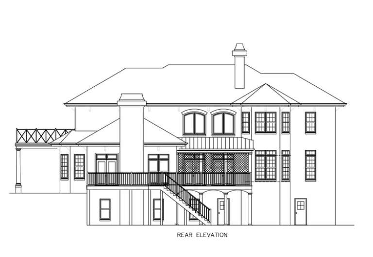 Colonial House Plan #6819-00013 Additional Photo