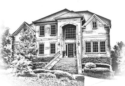 Traditional House Plan #6819-00014 Elevation Photo