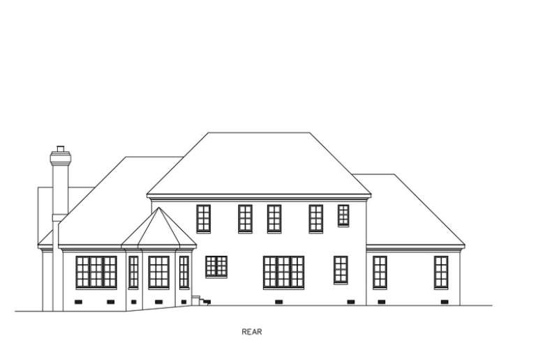 European House Plan #6819-00015 Additional Photo