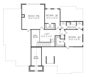 Floorplan 2 for House Plan #6819-00017