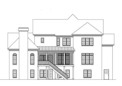 Traditional House Plan #6819-00018 Elevation Photo