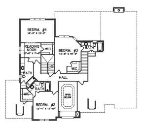 Floorplan 2 for House Plan #6819-00018