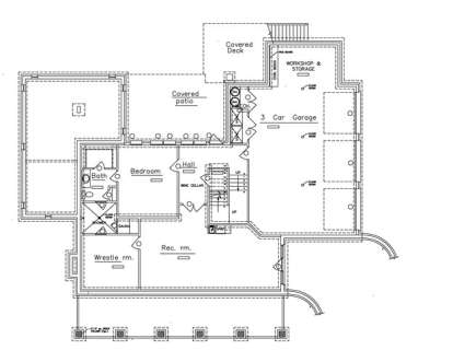 Floorplan 3 for House Plan #6819-00021