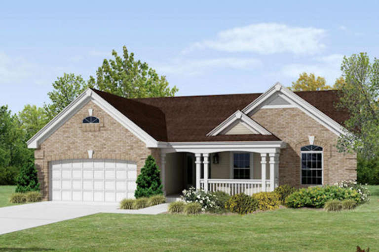 House Plan House Plan #14636 Front Elevation