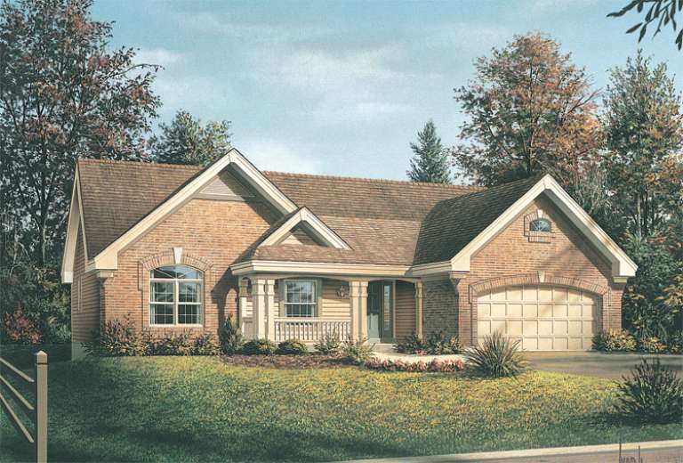 House Plan House Plan #14637 Front Elevation