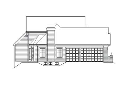 Ranch House Plan #5633-00170 Elevation Photo