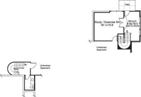 Floorplan 2 for House Plan #5633-00170