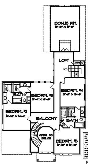 Floorplan 2 for House Plan #6819-00022