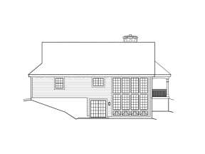 Traditional House Plan #5633-00174 Elevation Photo