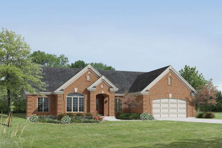 Traditional House Plan #5633-00175 Elevation Photo