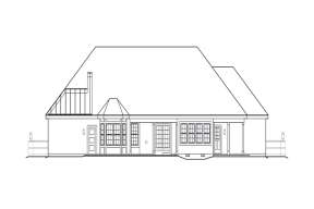 Greek Revival House Plan #5633-00176 Elevation Photo