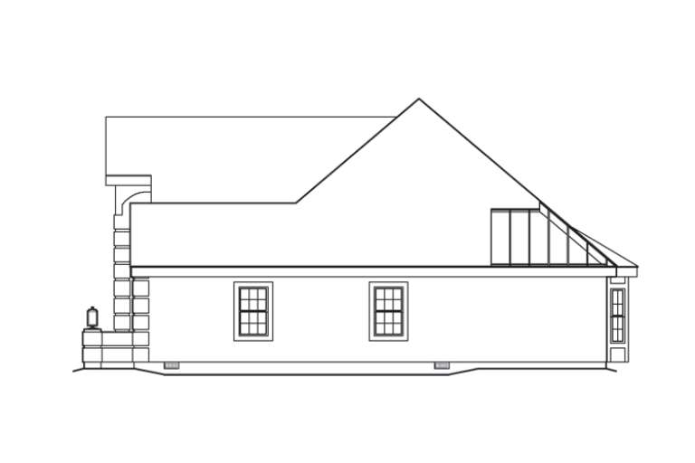 Greek Revival House Plan #5633-00176 Additional Photo