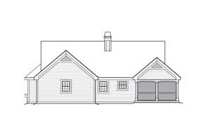 Traditional House Plan #5633-00177 Elevation Photo