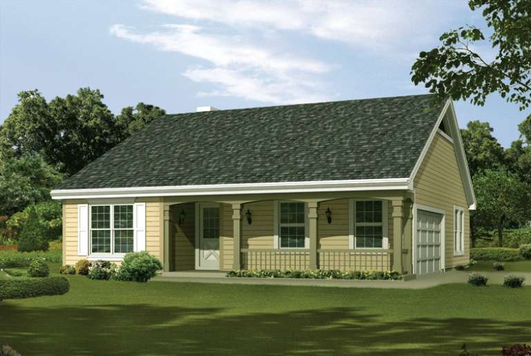 House Plan House Plan #14650 Front Elevation