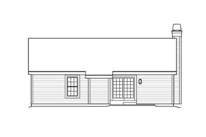 Ranch House Plan #5633-00181 Elevation Photo