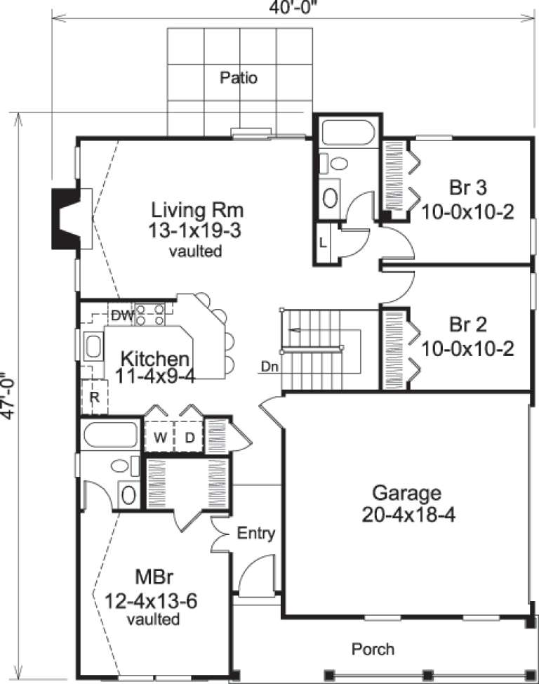 House Plan House Plan #14650 Drawing 1