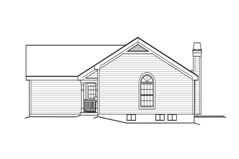 Narrow Lot House Plan #5633-00182 Additional Photo