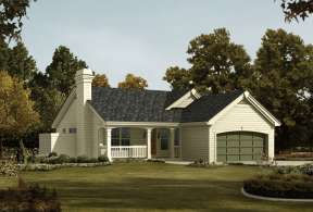 Traditional House Plan #5633-00183 Elevation Photo