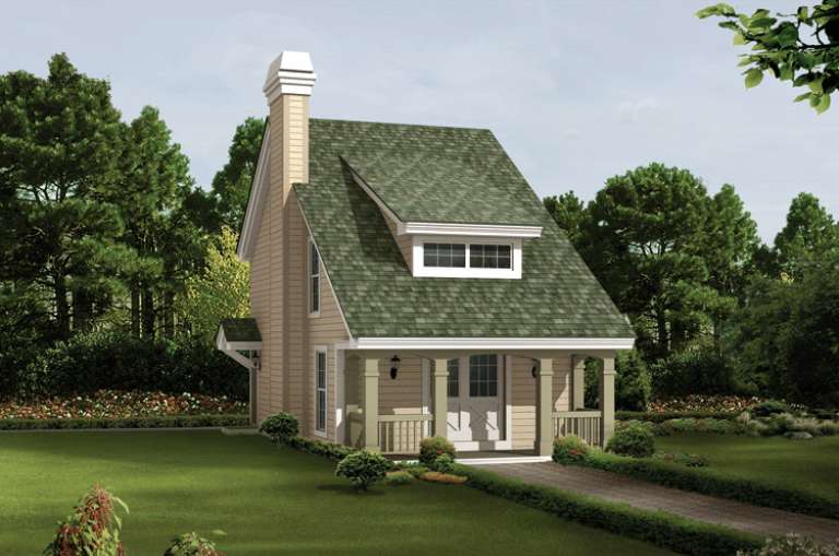 Cottage House Plan #5633-00184 Elevation Photo
