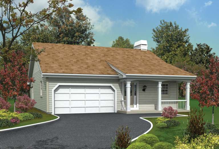 House Plan House Plan #14654 Front Elevation
