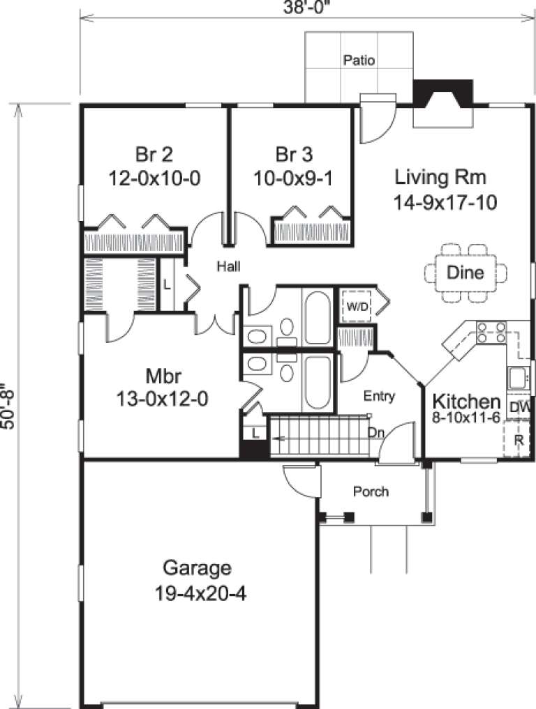 House Plan House Plan #14655 Drawing 1
