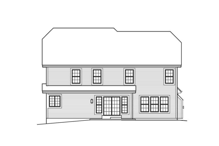 Country House Plan #5633-00187 Elevation Photo