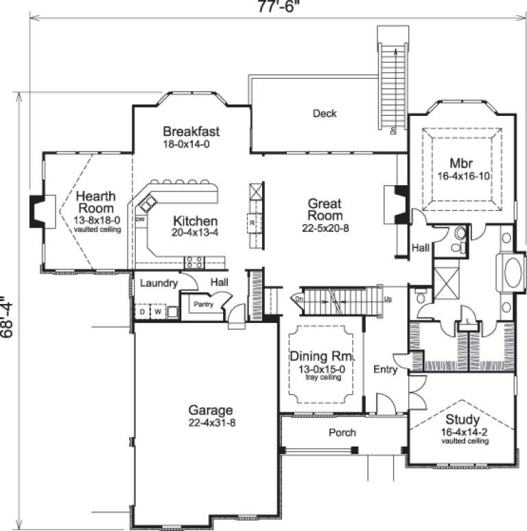 House Plan House Plan #14657 Drawing 1
