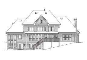 European House Plan #5633-00196 Elevation Photo