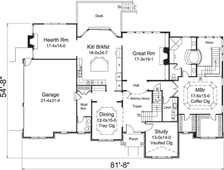 House Plan House Plan #14665 Drawing 1