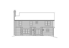 Traditional House Plan #5633-00198 Elevation Photo
