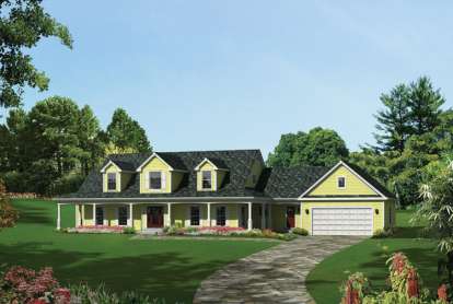 Cape Cod House Plan #5633-00201 Elevation Photo