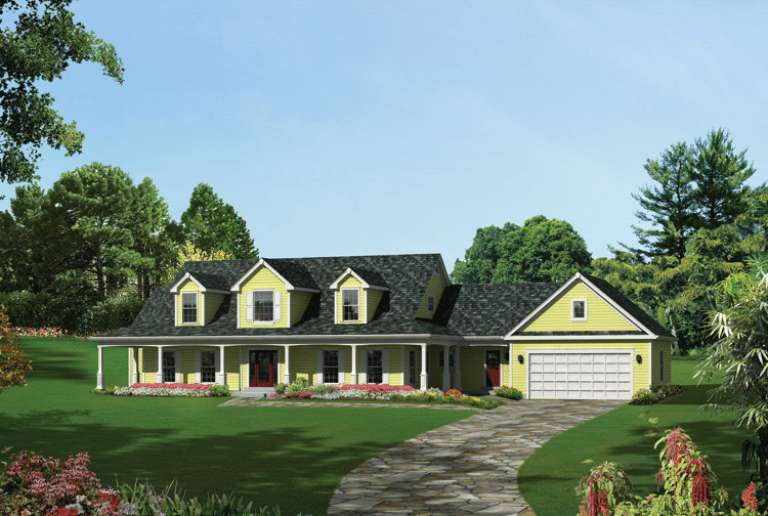 House Plan House Plan #14670 Front Elevation